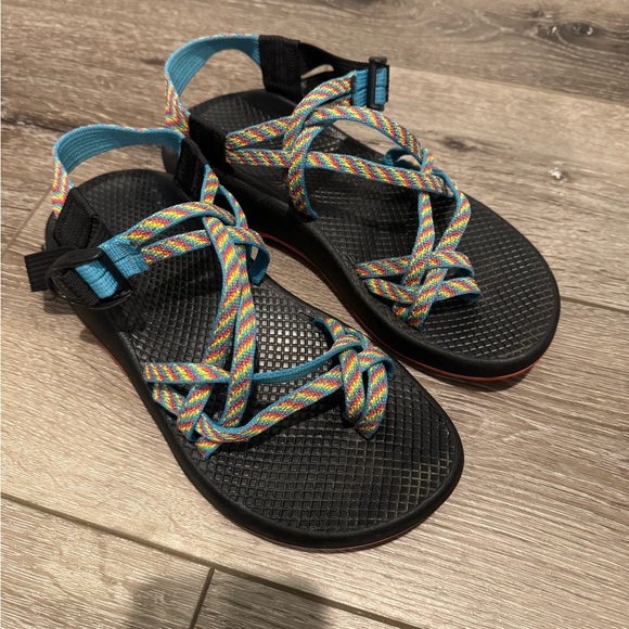 Chaco WOMEN'S ZX/2 DUAL ADJUSTABLE STRAPS CLASSIC SANDAL rainbow - Picture 1 of 4